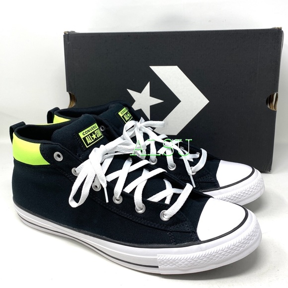 🌿 Sale 🌿 Converse Ctas Street Canvas Mid Men's Size 11 Sneakers Boot 167916F - Picture 4 of 8